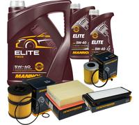 Denckermann Controllo Set mannol Elite 5W-40 7L per Renault Espace IV