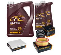 DENCKERMANN Controllo Set MANNOL Elite 5W-40 7L Per Renault Kangoo 1.4