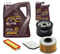 Denckermann Controllo Set mannol Elite 5W-40 7L per Renault Laguna I