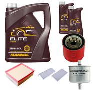 DENCKERMANN Controllo Set MANNOL Elite 5W-40 7L Per Renault Laguna III