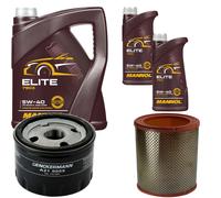 DENCKERMANN Controllo set MANNOL Elite 5W-40 7L per Renault Megane Scenic