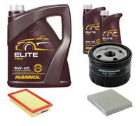 DENCKERMANN Controllo Set MANNOL Elite 5W-40 7L Per Renault Scénic I
