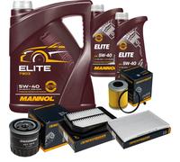 DENCKERMANN Controllo Set MANNOL Elite 5W-40 7L Per Suzuki Grand Vitara II