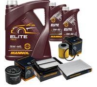 DENCKERMANN Controllo Set MANNOL Elite 5W-40 7L Per Suzuki Grand Vitara II