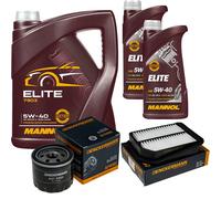 DENCKERMANN Controllo Set MANNOL Elite 5W-40 7L Per Suzuki Grand Vitara II