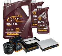DENCKERMANN Controllo Set MANNOL Elite 5W-40 7L Per Suzuki Grand Vitara II