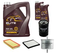 DENCKERMANN Controllo Set MANNOL Elite 5W-40 7L Per Volvo V40 Kombi 1.8I S40