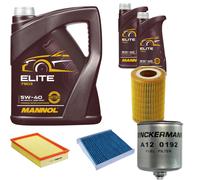 DENCKERMANN Controllo Set MANNOL Elite 5W-40 7L Per Volvo V70 II 2.4 D5 XC70