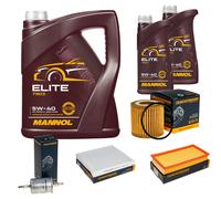 DENCKERMANN Controllo Set MANNOL Elite 5W-40 7L Per VW Polo 1.2 12V Seat