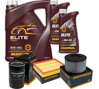 DENCKERMANN Controllo Set MANNOL Elite 5W-40 7L Per VW Transporter IV Bus