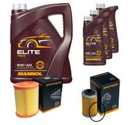 Denckermann Controllo Set mannol Elite 5W-40 8L per Alfa Romeo Brera 3.2 JTS