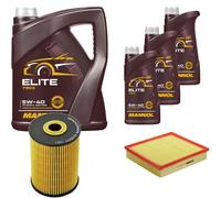 DENCKERMANN Controllo Set MANNOL Elite 5W-40 8L Per Audi A8 4.2 Quattro S8