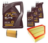 DENCKERMANN Controllo Set MANNOL Elite 5W-40 8L Per BMW 1Er 120D