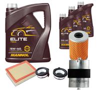DENCKERMANN Controllo Set MANNOL Elite 5W-40 8L Per BMW 3er Cabriolet 328i