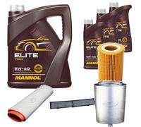 Denckermann Controllo Set mannol Elite 5W-40 8L per BMW 3er Touring 325d