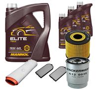 Denckermann Controllo Set mannol Elite 5W-40 8L per BMW 7er 730d