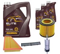 DENCKERMANN Controllo Set MANNOL Elite 5W-40 8L Per BMW X1 XDRIVE20I