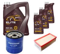 DENCKERMANN Controllo Set MANNOL Elite 5W-40 8L Per Citroën C5 II Break 2.2