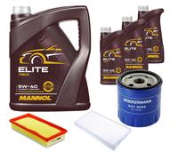 DENCKERMANN Controllo Set MANNOL Elite 5W-40 8L Per Citroën C5 II Break 2.2