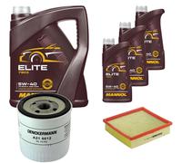 DENCKERMANN Controllo Set MANNOL Elite 5W-40 8L Per Ford Transit Kasten 2.5