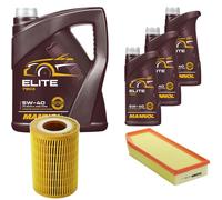 DENCKERMANN Controllo Set MANNOL Elite 5W-40 8L Per Mercedes-Benz M-Klasse