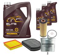DENCKERMANN Controllo Set MANNOL Elite 5W-40 8L Per Mercedes-Benz SLK 230