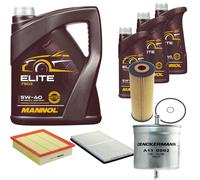 DENCKERMANN Controllo Set MANNOL Elite 5W-40 8L Per Mercedes-Benz V-Klasse