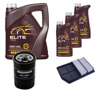 DENCKERMANN Controllo Set MANNOL Elite 5W-40 8L Per Mitsubishi Outlander III