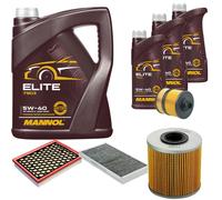 DENCKERMANN Controllo Set MANNOL Elite 5W-40 8L Per Opel Vectra C Caravan