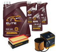 DENCKERMANN Controllo Set MANNOL Elite 5W-40 8L Per Peugeot 508 SW I 2.0 HDi