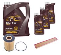 DENCKERMANN Controllo Set MANNOL Elite 5W-40 8L Per Porsche Panamera 4.8 4S