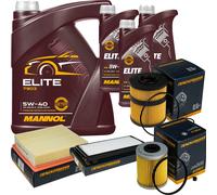 DENCKERMANN Controllo Set MANNOL Elite 5W-40 8L Per Renault Espace IV 3.0
