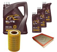 DENCKERMANN Controllo Set MANNOL Elite 5W-40 8L Per Saab 9-3 2.2 TiD