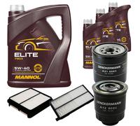 DENCKERMANN Controllo Set MANNOL Elite 5W-40 8L Per Suzuki Grand Vitara I