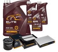 DENCKERMANN Controllo Set MANNOL Elite 5W-40 8L Per Suzuki Grand Vitara II