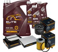 DENCKERMANN Controllo Set MANNOL Elite 5W-40 8L Per Suzuki Grand Vitara II