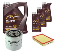 DENCKERMANN Controllo Set MANNOL Elite 5W-40 8L Per Volvo 940 2.3