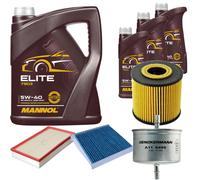DENCKERMANN Controllo Set MANNOL Elite 5W-40 8L Per Volvo S80 I 2.4 2.0 T