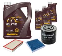 DENCKERMANN Controllo Set MANNOL Elite 5W-40 8L Per Volvo S80 I 2.5 TDI
