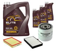DENCKERMANN Controllo Set MANNOL Elite 5W-40 8L Per Volvo V90 Kombi S90