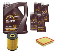DENCKERMANN Controllo Set MANNOL Elite 5W-40 9L Per Audi A8 4.2 Quattro S8