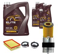 DENCKERMANN Controllo Set MANNOL Elite 5W-40 9L Per BMW 3er Cabriolet 328i
