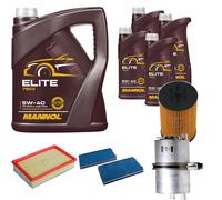 DENCKERMANN Controllo Set MANNOL Elite 5W-40 9L Per BMW 7 Serie 745i Li 735i