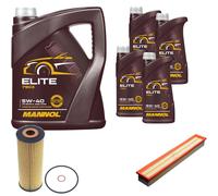 DENCKERMANN Controllo Set MANNOL Elite 5W-40 9L Per Mercedes-Benz C-Klasse