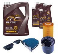 DENCKERMANN Controllo Set MANNOL Elite 5W-40 9L Per Mercedes-Benz GLK-Klasse