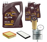 DENCKERMANN Controllo Set MANNOL Elite 5W-40 9L Per Mercedes-Benz Sprinter