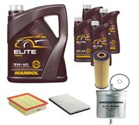 DENCKERMANN Controllo Set MANNOL Elite 5W-40 9L Per Mercedes-Benz V-Klasse