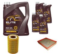 DENCKERMANN Controllo Set MANNOL Elite 5W-40 9L Per Saab 9-3 2.2 TiD