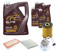 DENCKERMANN Controllo Set MANNOL Elite 5W-40 9L Per VW Touareg 3.2 V6