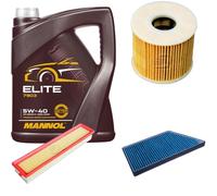 Denckermann Controllo Set mannol Elite Di 5W-40 5L per Peugeot 206 Cc 1.6